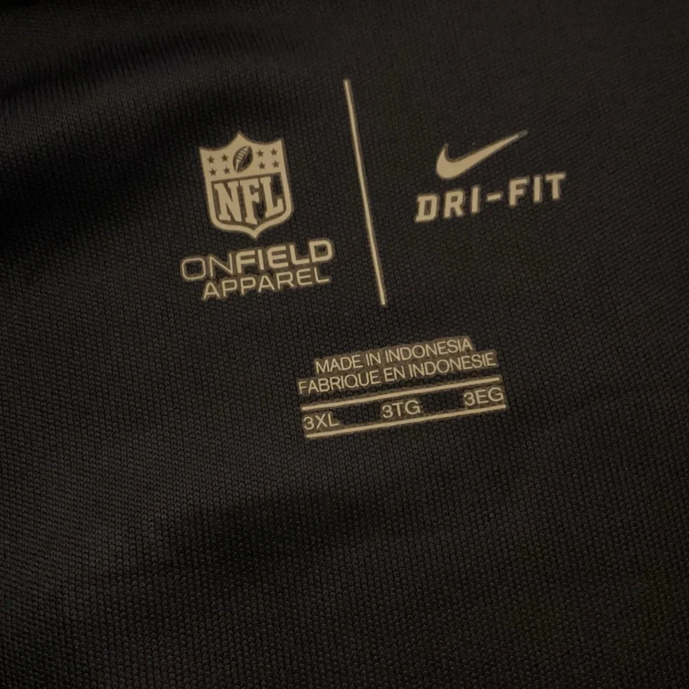 Nike NFL St. Louis Rams Football Polo Men’s shirt size 3XL